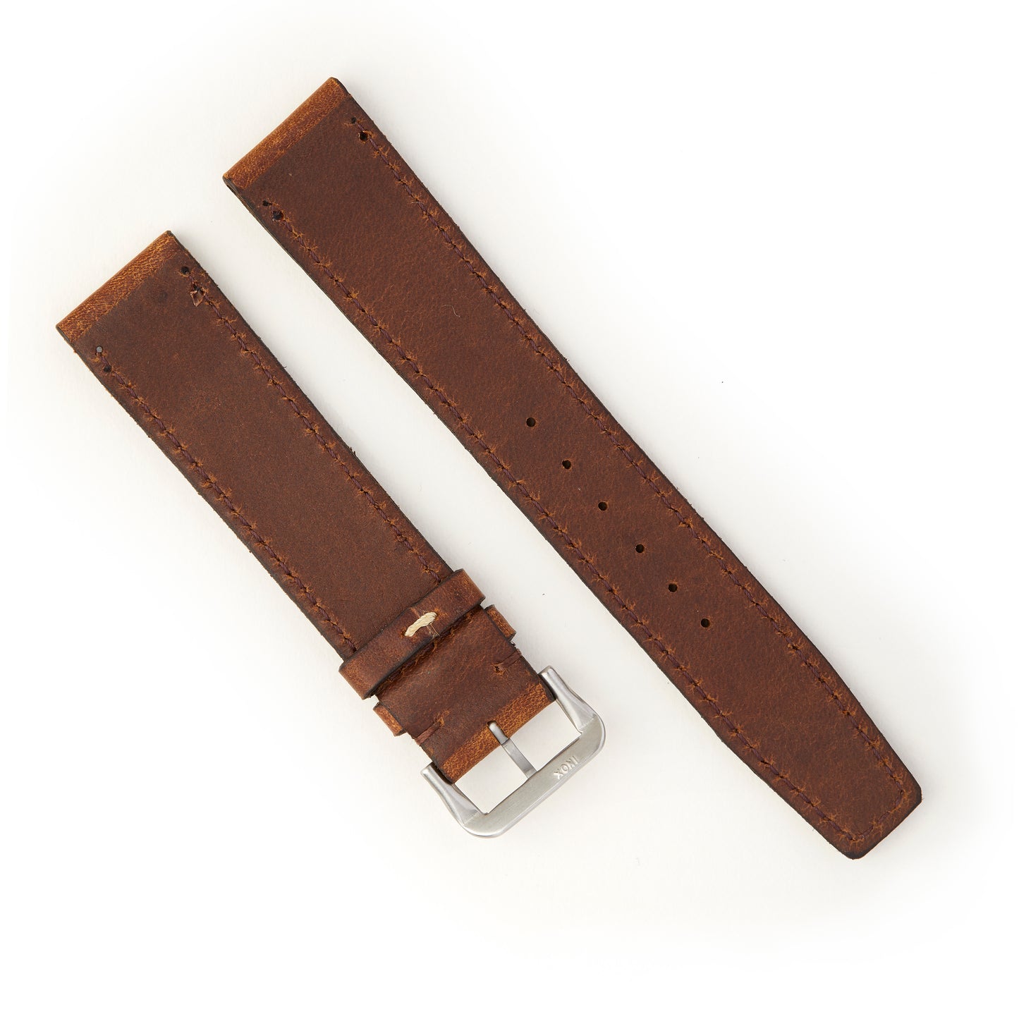 Hatchling Straps Vintage Inspired Brown 18mm