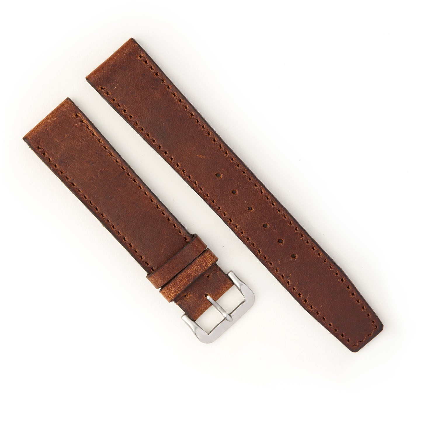 Hatchling Straps Vintage Inspired Brown 18mm