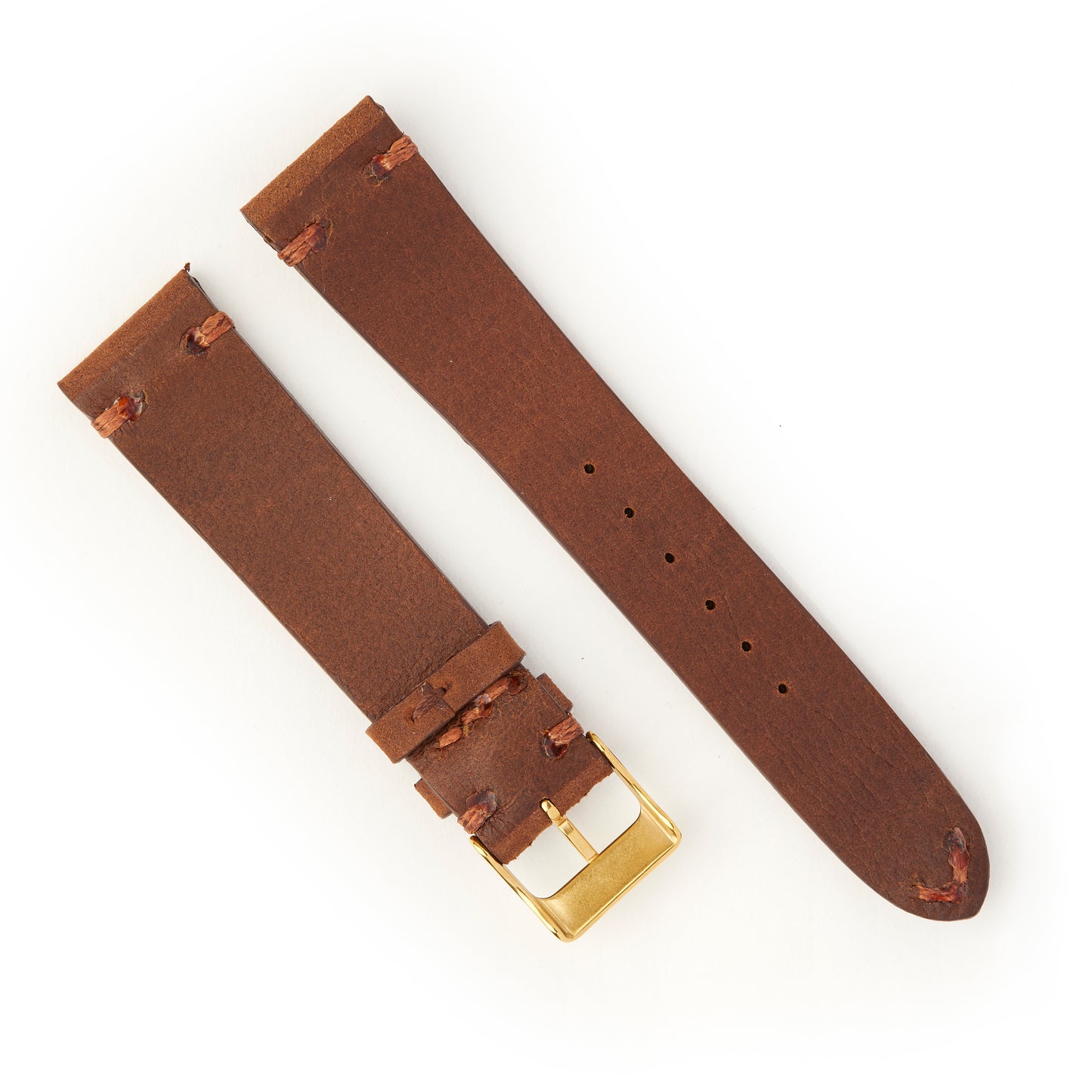 Hatchling Straps Vintage Inspired Brown 19mm