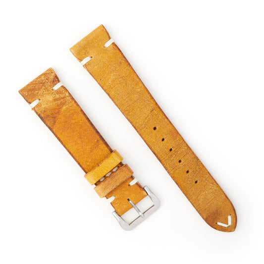 Hatchling Straps Vintage Inspired Brown 19mm