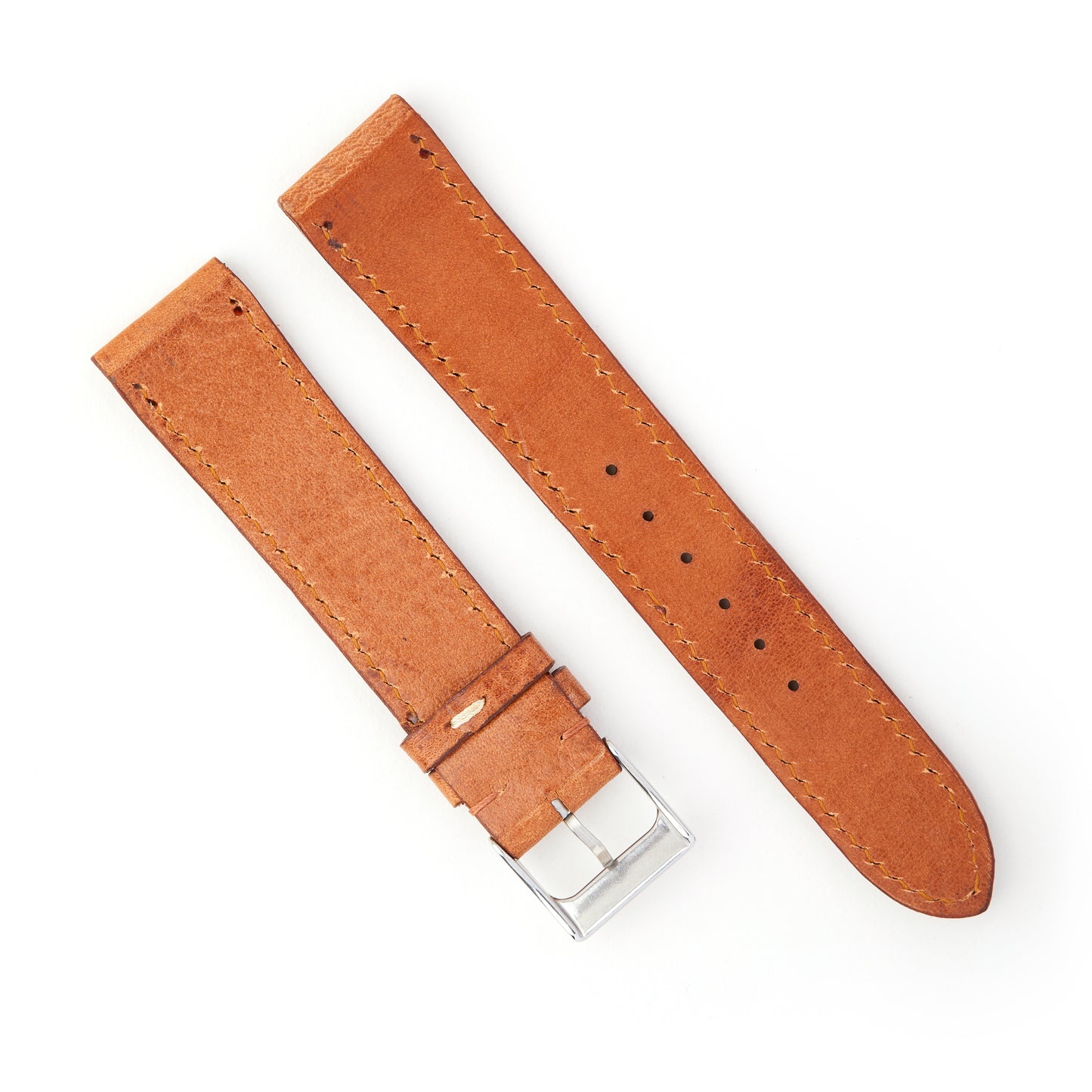 Hatchling Straps Vintage Inspired Brown 19mm