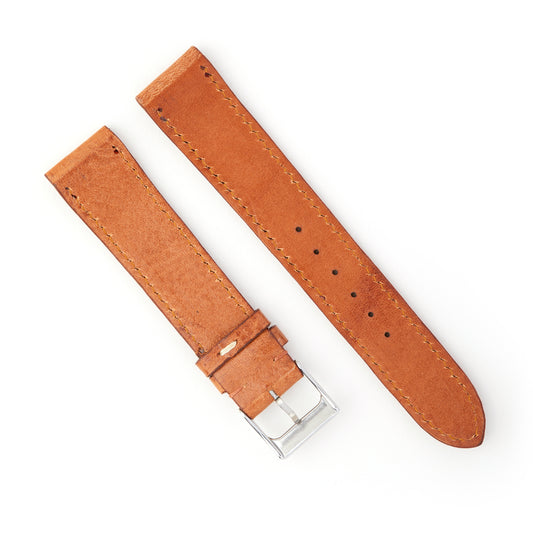 Hatchling Vintage Inspired Watch Strap Band Brown 19mm