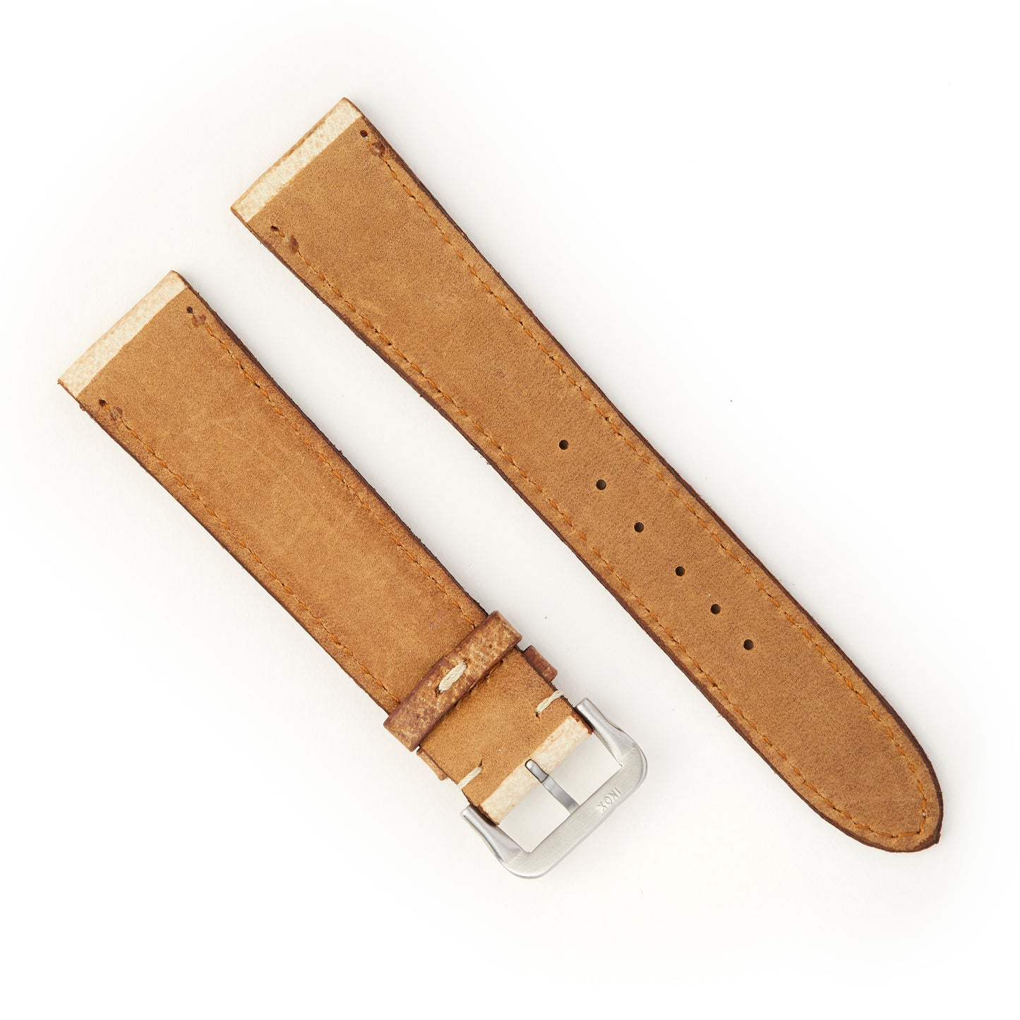 Hatchling Straps Vintage Inspired Brown 19mm