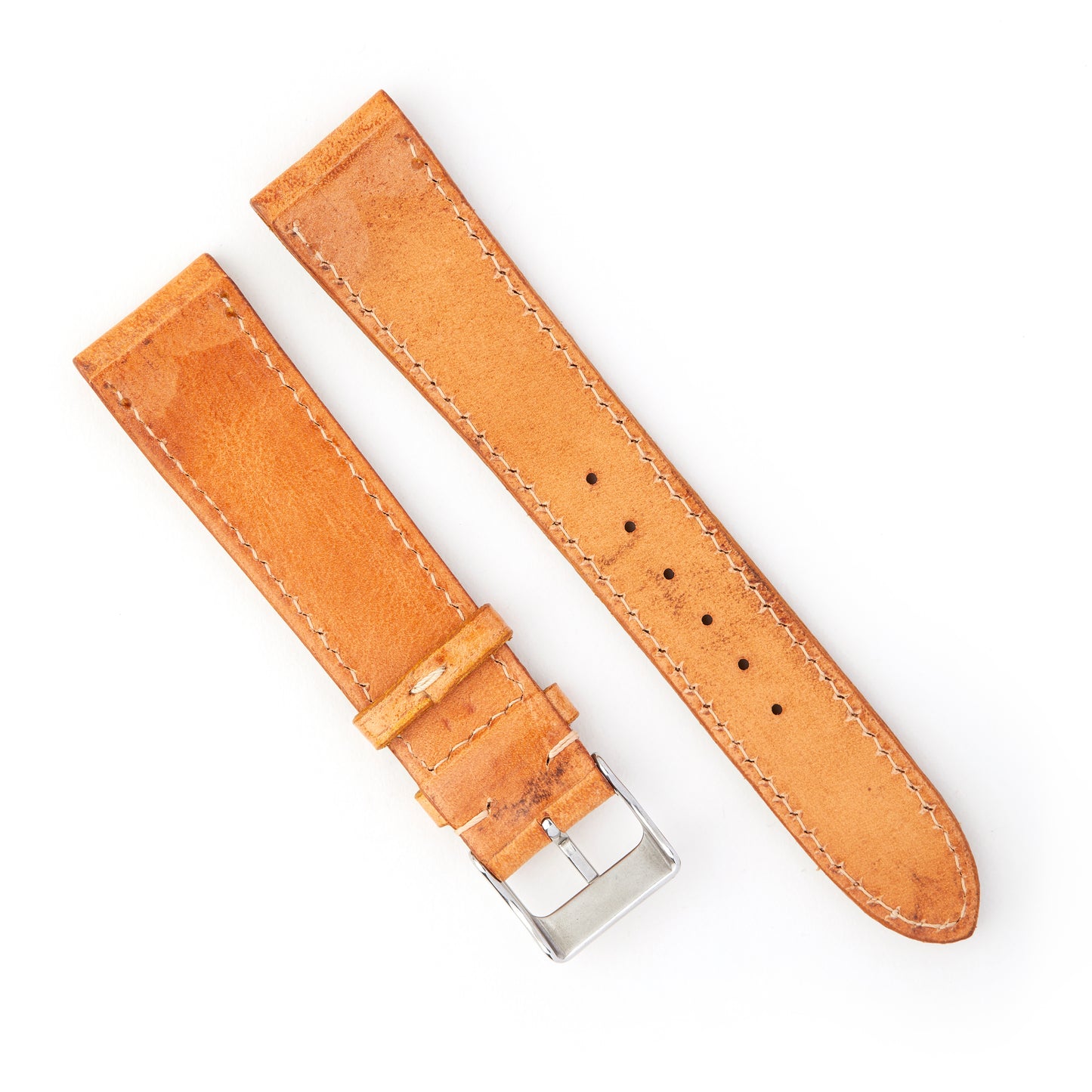 Hatchling Straps Vintage Inspired Brown 19mm