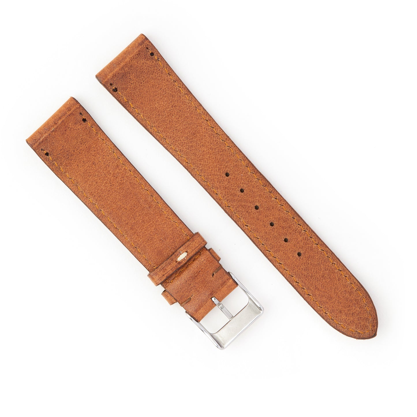 Hatchling Straps Vintage Inspired Brown 19mm