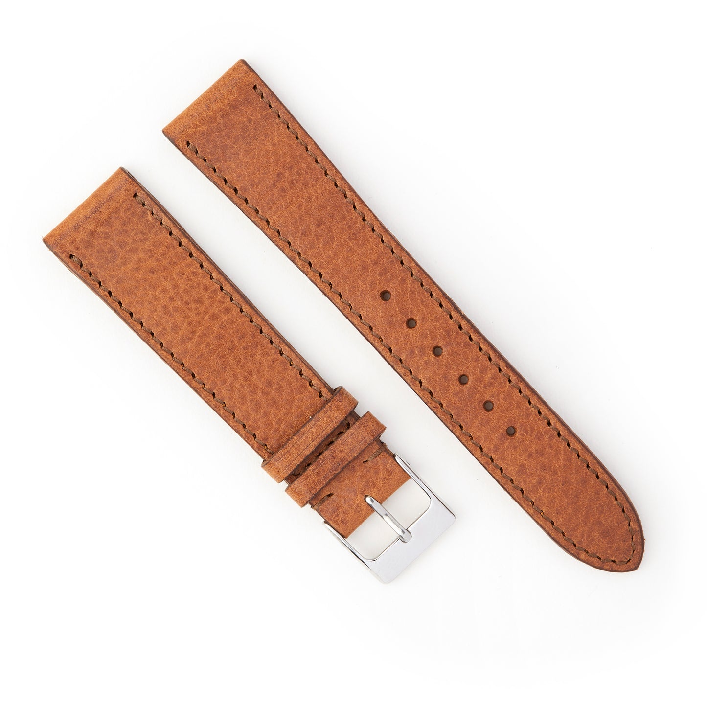 Hatchling Straps Vintage Inspired Brown 19mm