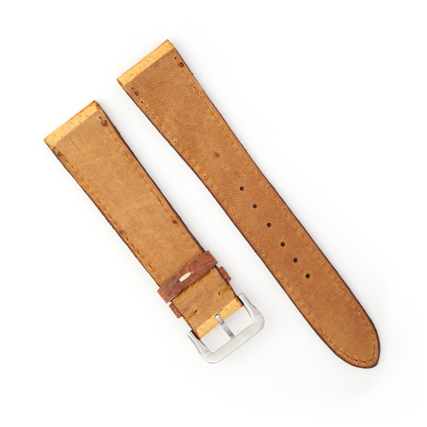 Hatchling Straps Vintage Inspired Brown 19mm
