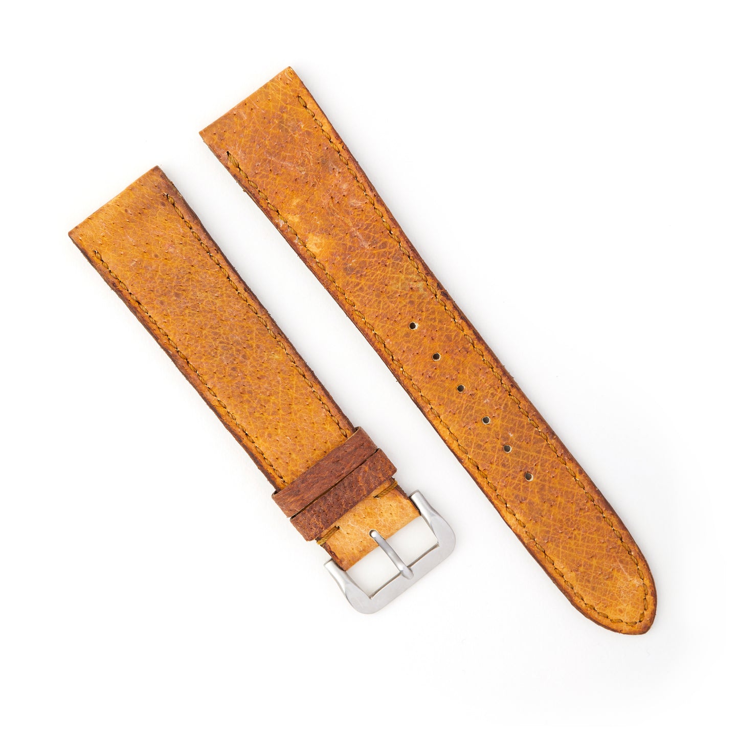 Hatchling Straps Vintage Inspired Brown 19mm