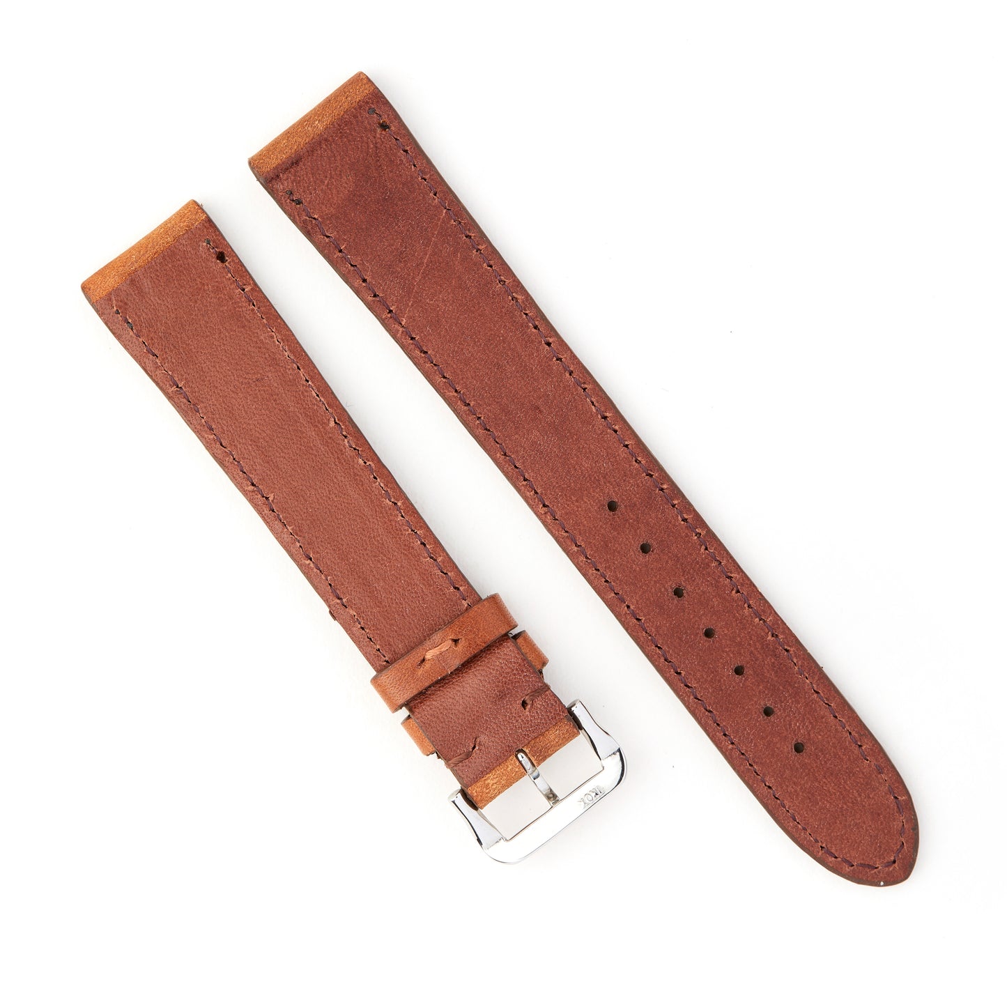 Hatchling Straps Vintage Inspired Brown 18mm-Long