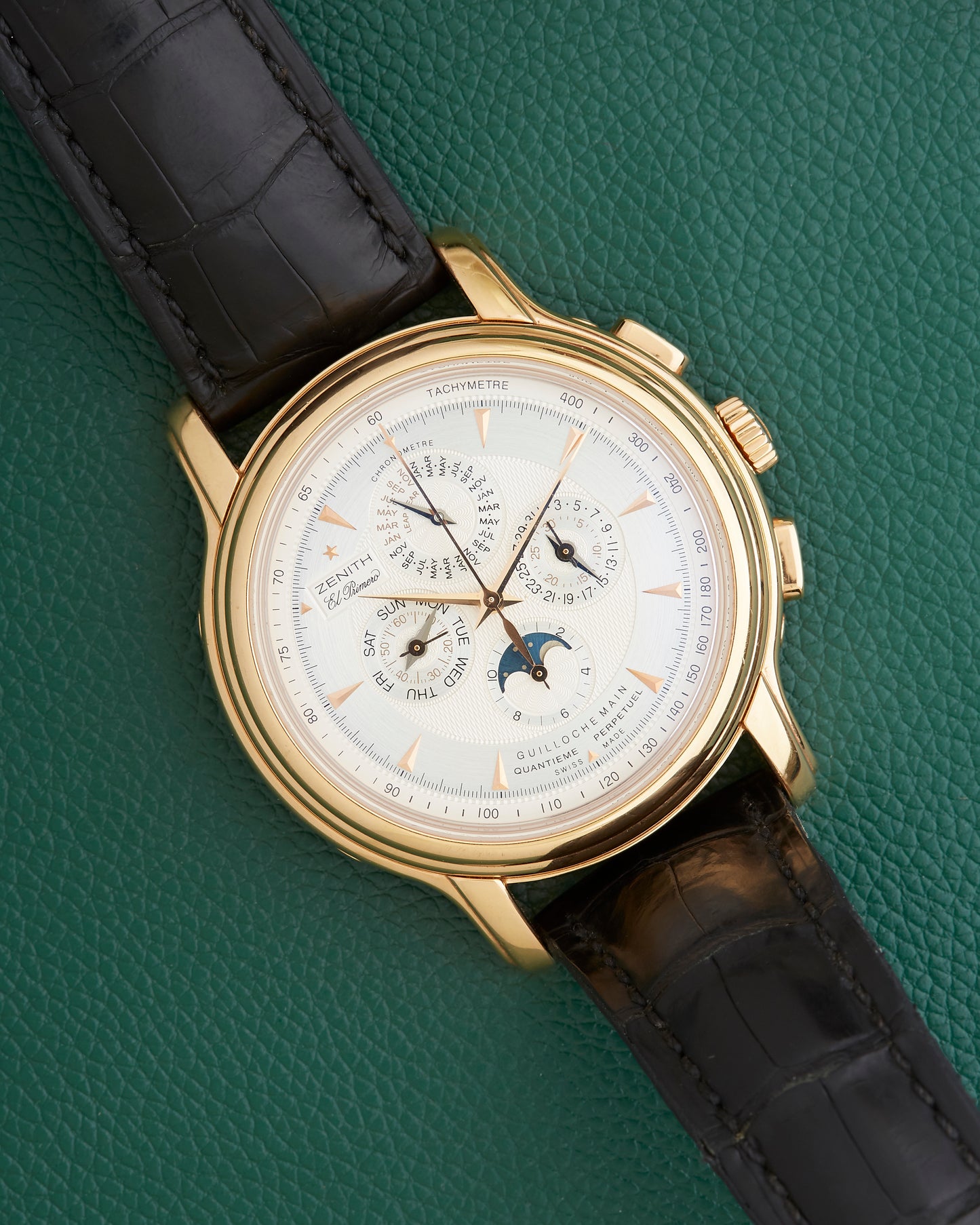 Zenith ChronoMaster 18.1260.4003 Millesime 2004 18k Rose Gold Perpetual Calendar