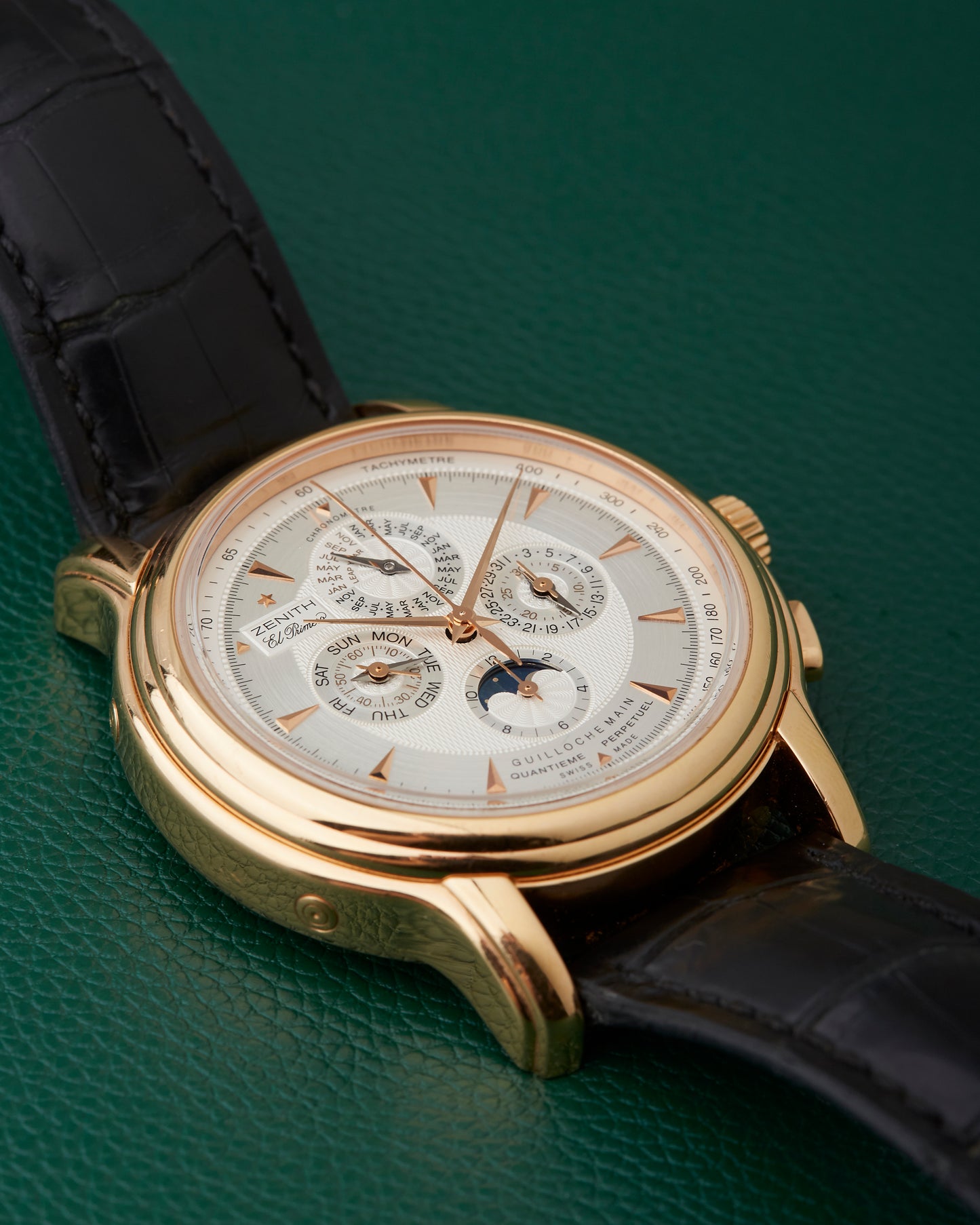 Zenith ChronoMaster 18.1260.4003 Millesime 2004 18k Rose Gold Perpetual Calendar