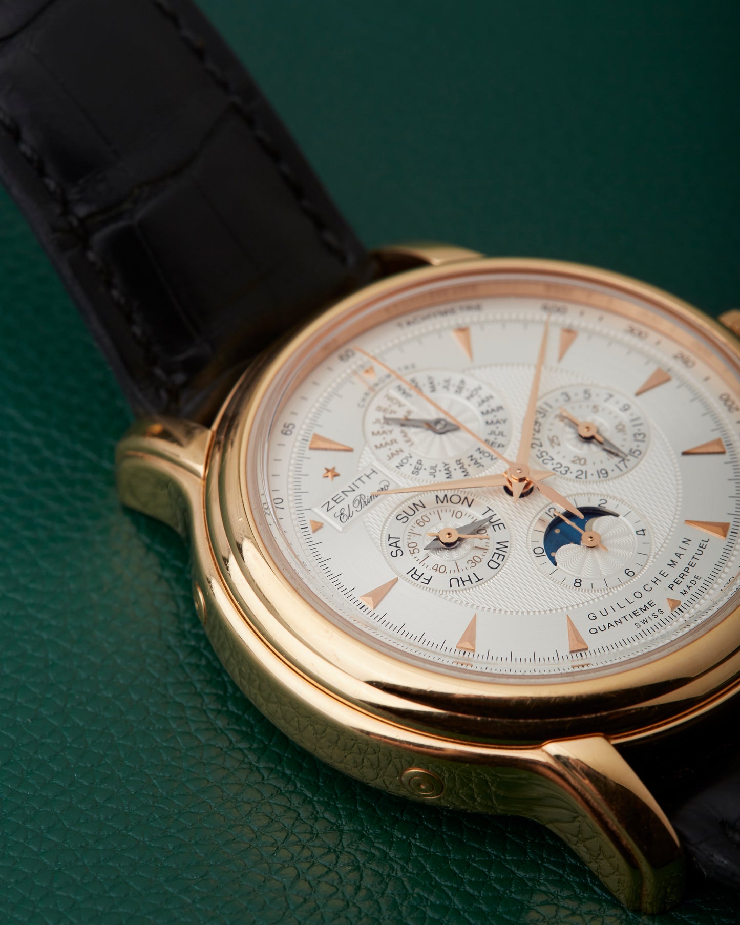 Zenith ChronoMaster 18.1260.4003 Millesime 2004 18k Rose Gold Perpetual Calendar