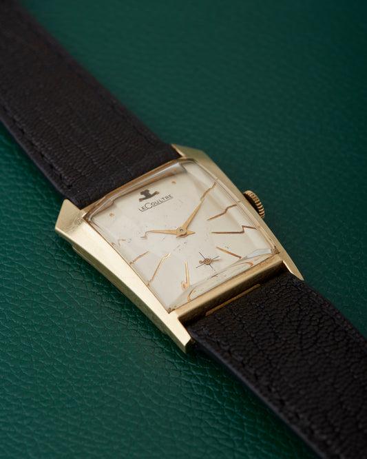 LeCoultre 2406 Jaeger-LeCoultre JLC Asymmetric Art Deco Watch
