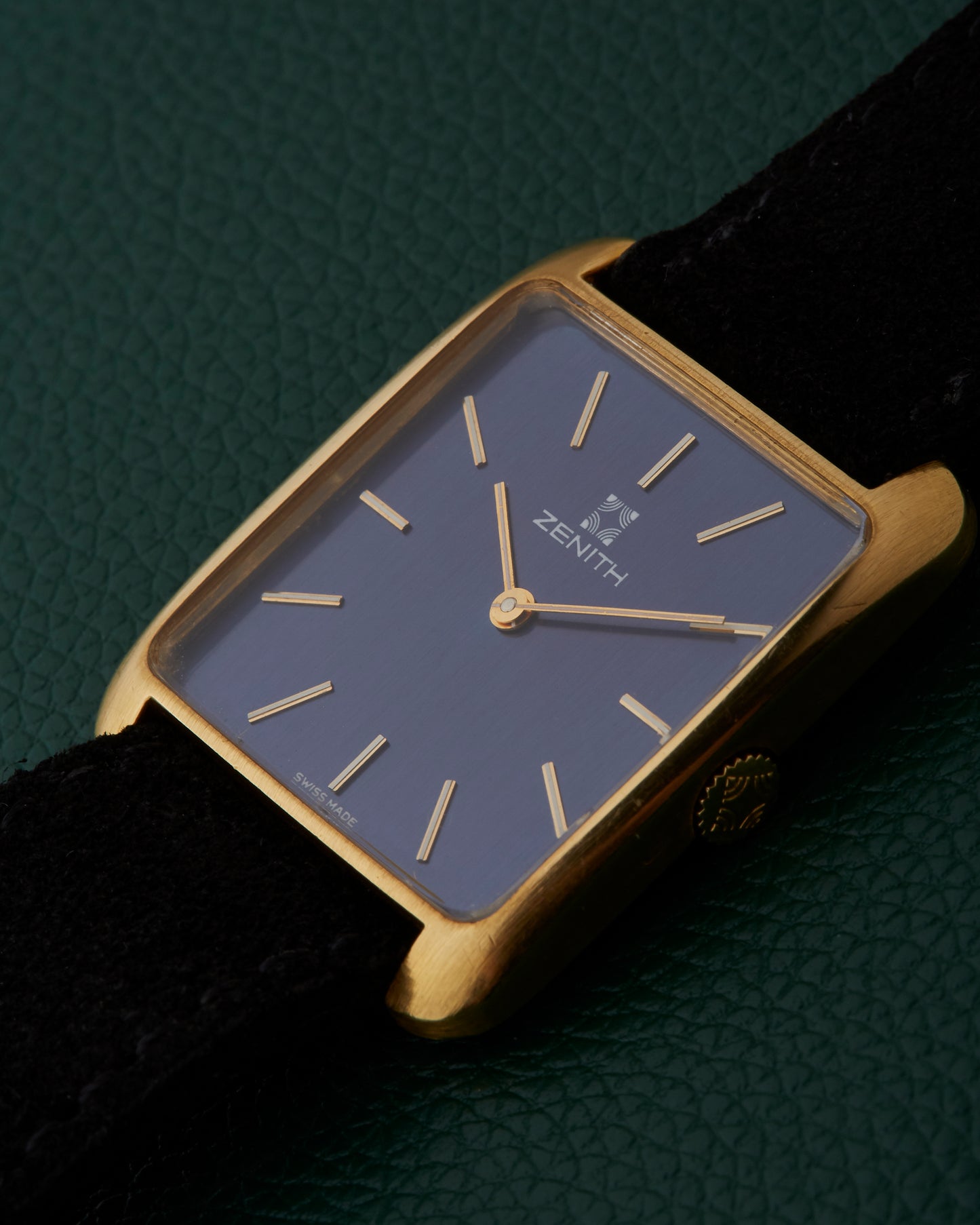 Zenith 18k Yellow Gold Tank Watch 30.0180.180