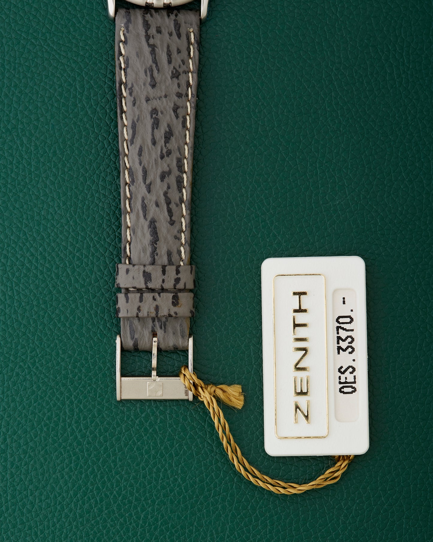 Zenith Espada Ref. 01.0142.337 NOS New Old Stock Strap Buckle Hangtag