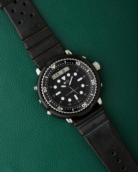 Seiko H558-5000 Arnie Quartz Diver Watch Vintage May 1982