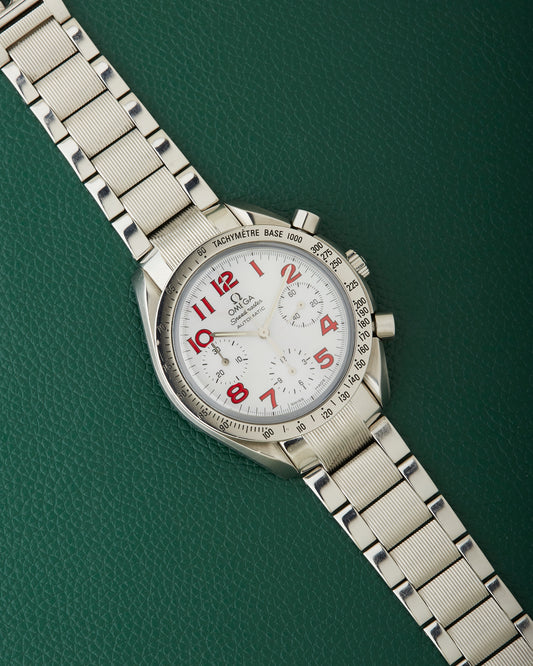 Omega Speedmaster 3534.79.00 Mother of Pearl Dial Steel Watch Full Set