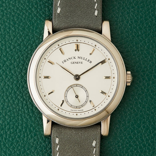 Franck Muller Ref.1900 S6 Geneve 18k White Gold Neo Vintage