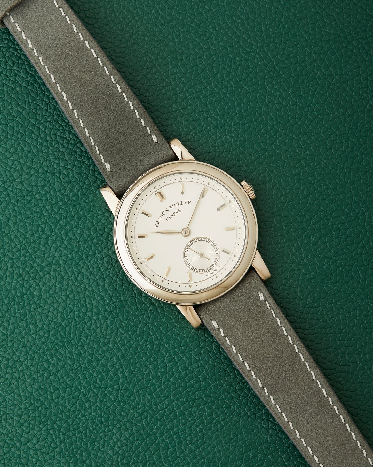 Franck Muller Ref.1900 S6 Geneve 18k White Gold Neo Vintage