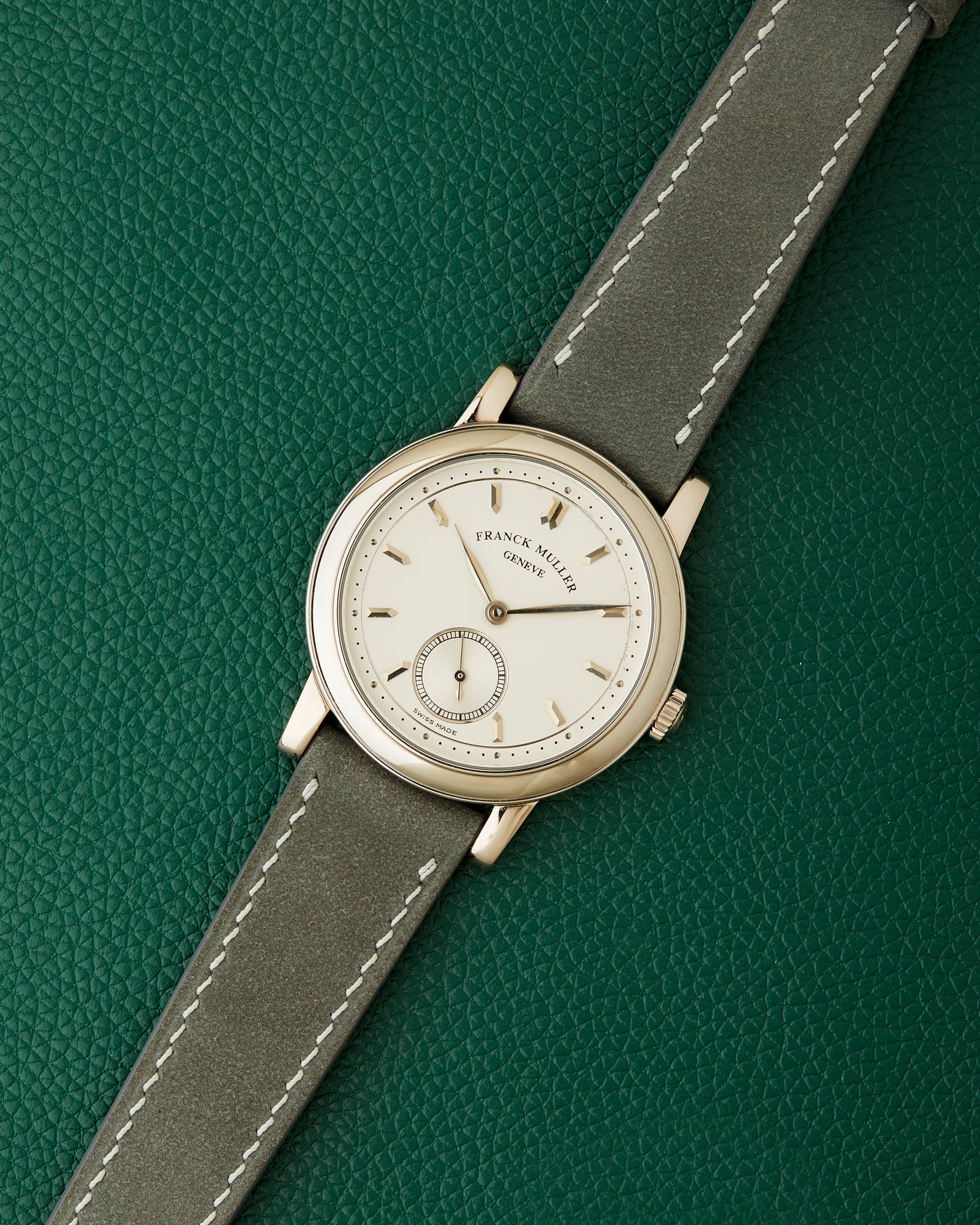 Franck Muller Ref.1900 S6 Geneve 18k White Gold Neo Vintage