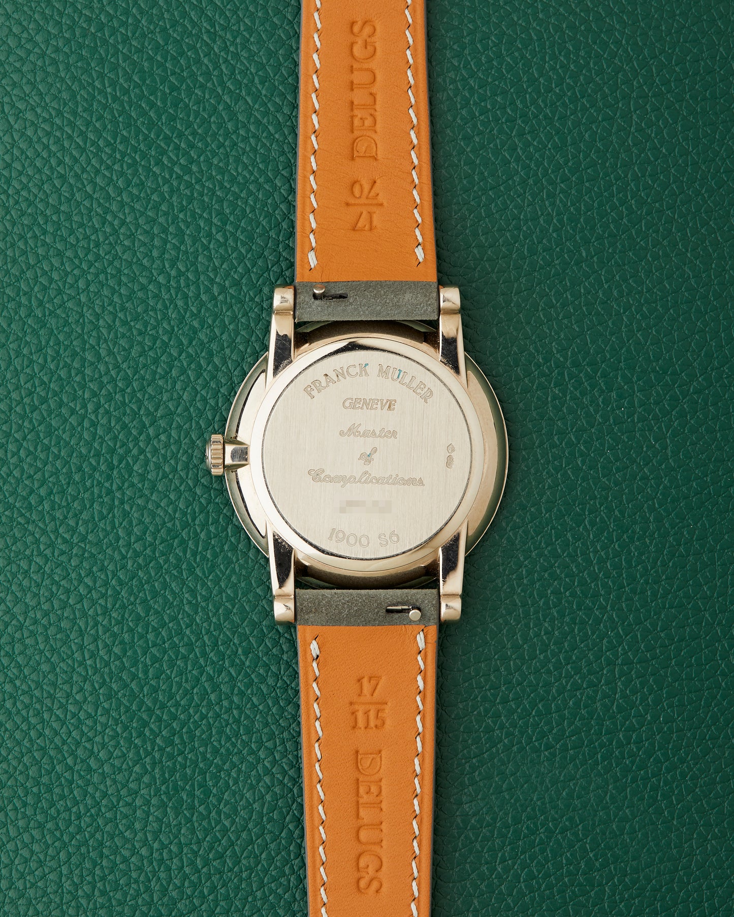 Franck Muller Ref.1900 S6 Geneve 18k White Gold Neo Vintage