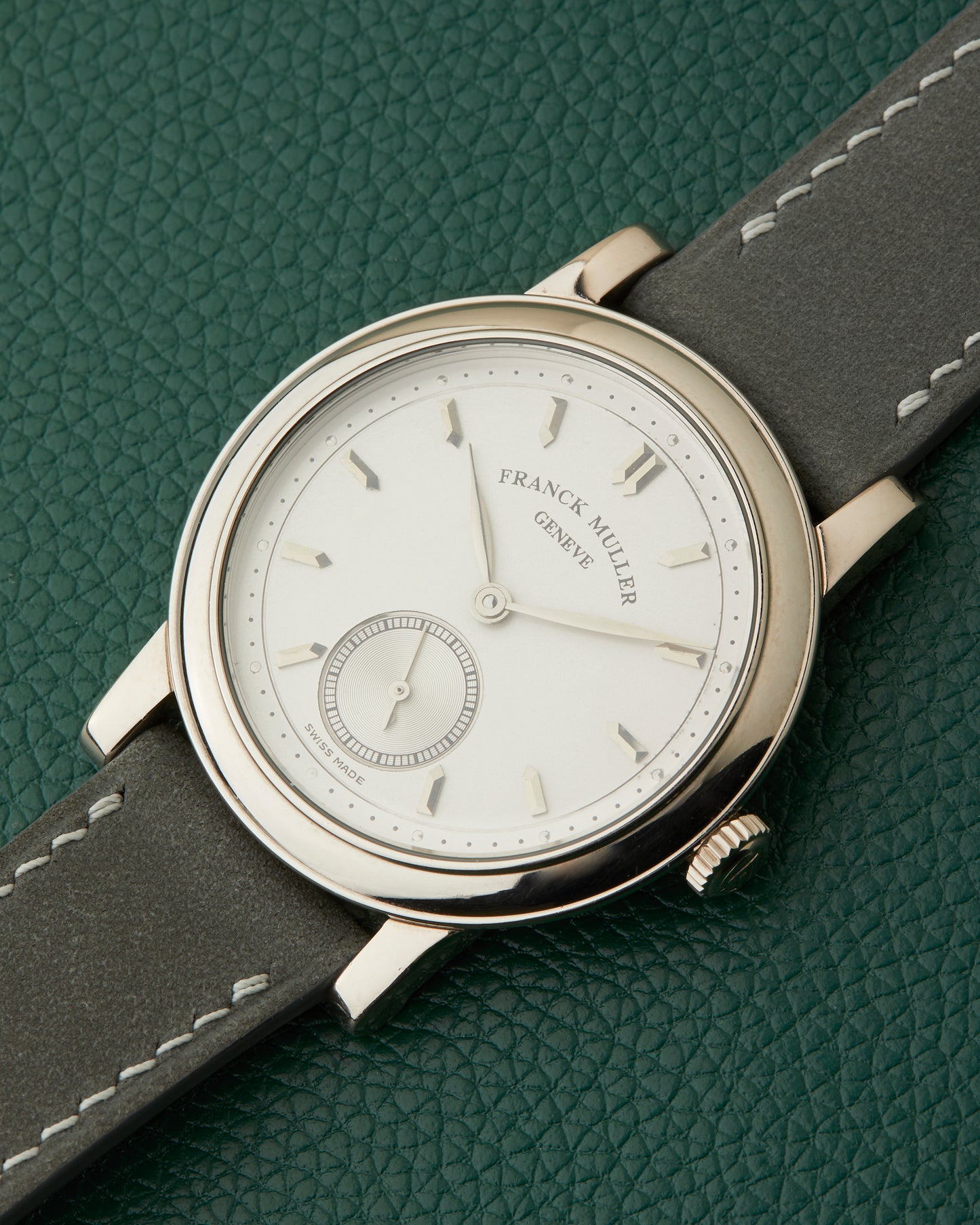 Franck Muller Ref.1900 S6 Geneve 18k White Gold Neo Vintage