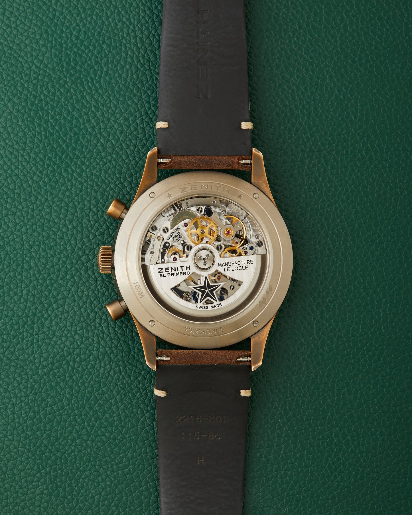 Zenith Tipo CP-2 Bronze Pilot  Ref. 29.2240.405/18.c801 Flyback Full Set 2022