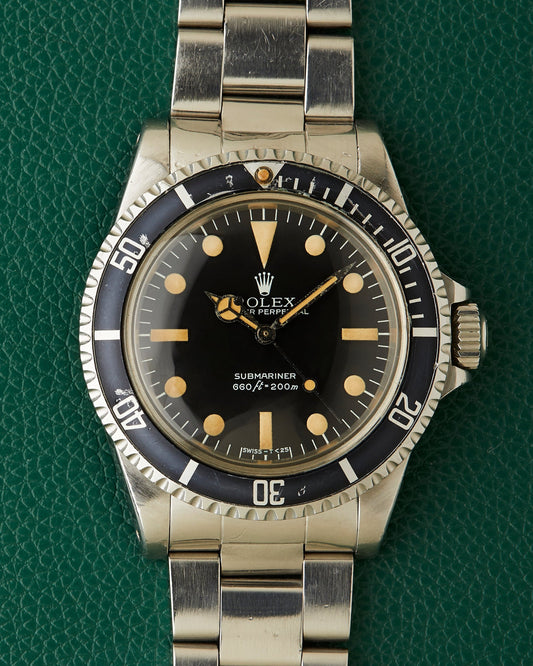Rolex Submariner Ref. 5513 No Date Oyster Bracelet Full Set 1981
