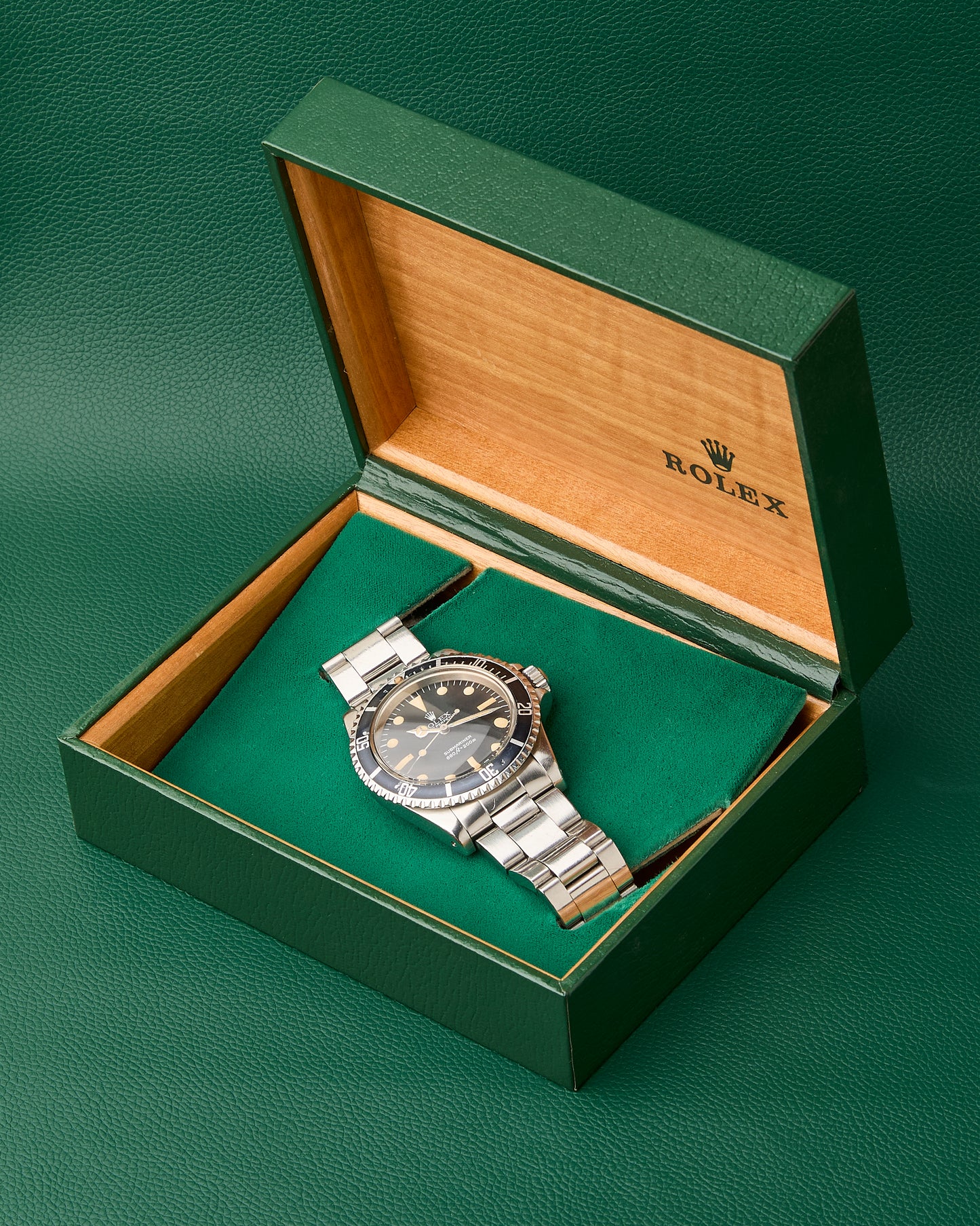 Rolex Submariner Ref. 5513 No Date Oyster Bracelet Full Set 1981