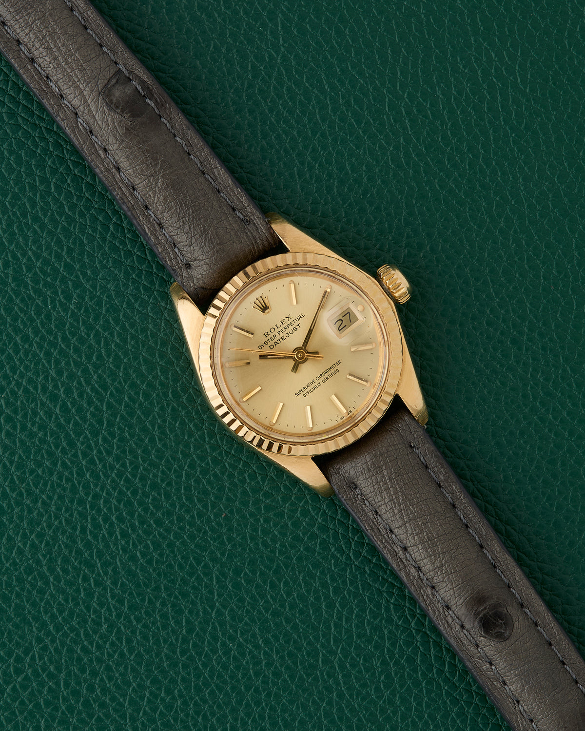 Rolex DateJust 18K Yellow Gold Ref. 6917 Ladies Watch