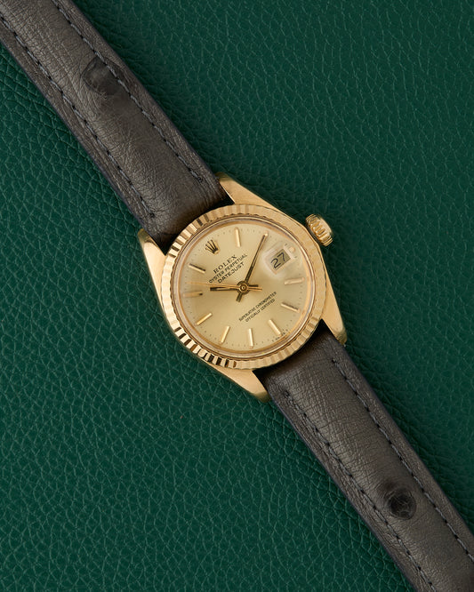 Rolex DateJust 18K Yellow Gold Ref. 6917 Ladies Watch
