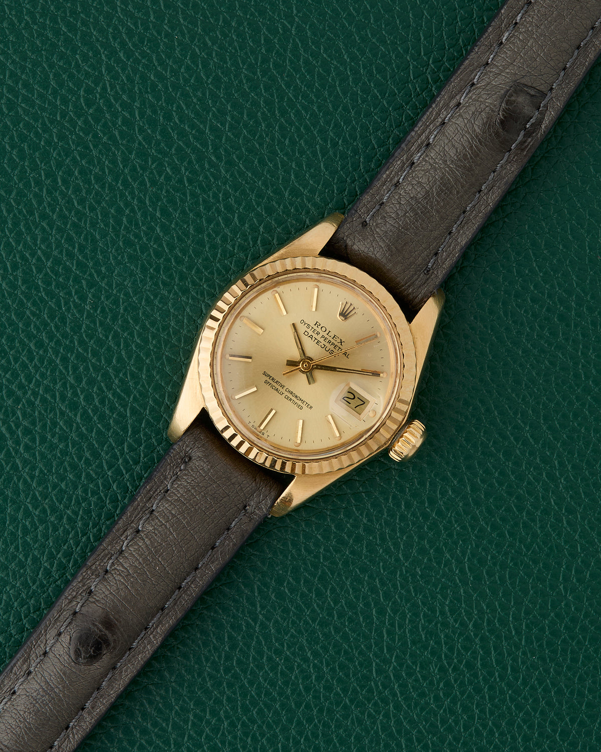 Rolex DateJust 18K Yellow Gold Ref. 6917 Ladies Watch