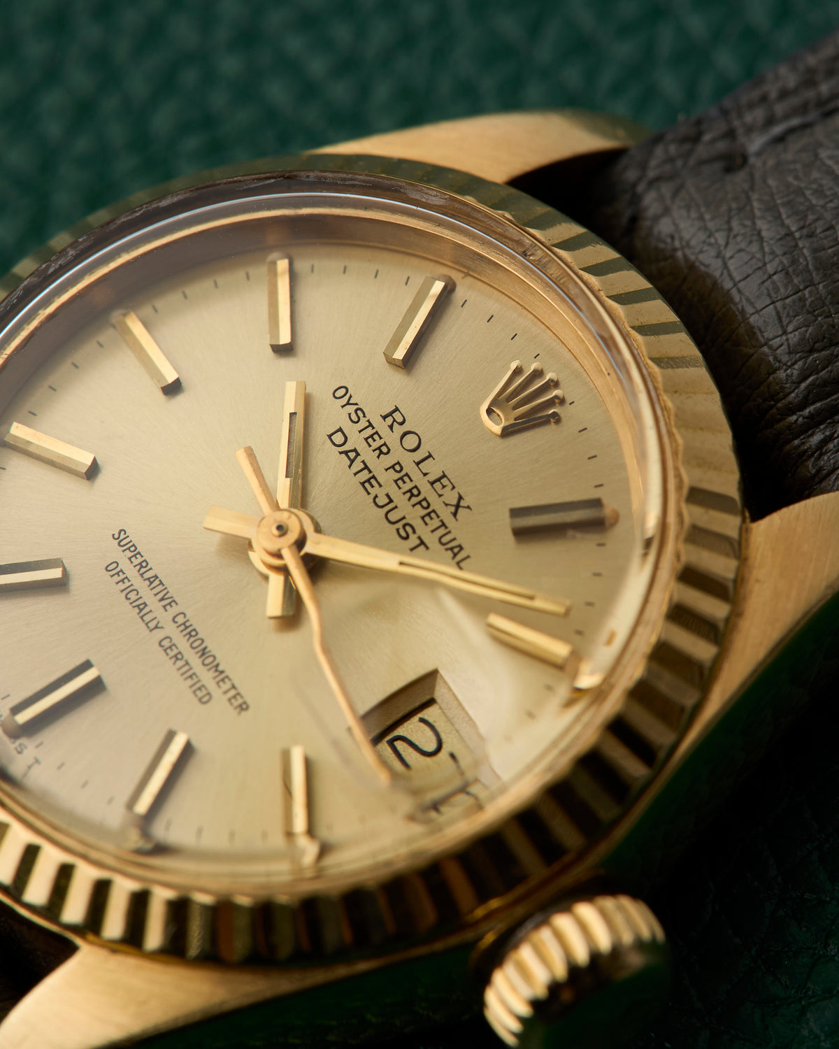 Rolex DateJust 18K Yellow Gold Ref. 6917 Ladies Watch