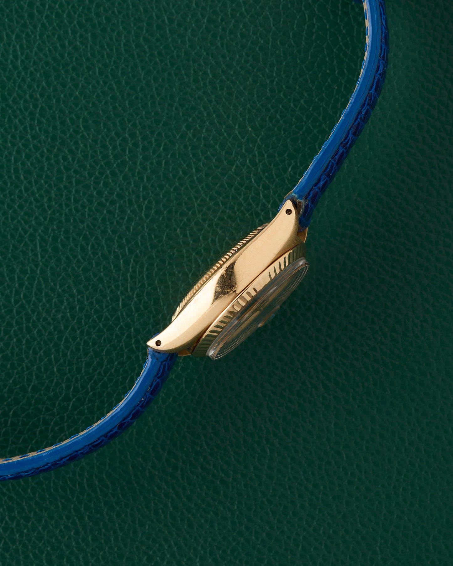 Rolex Lady-DateJust Ref. 6917 Lapis Blue Dial 18K YG 1974