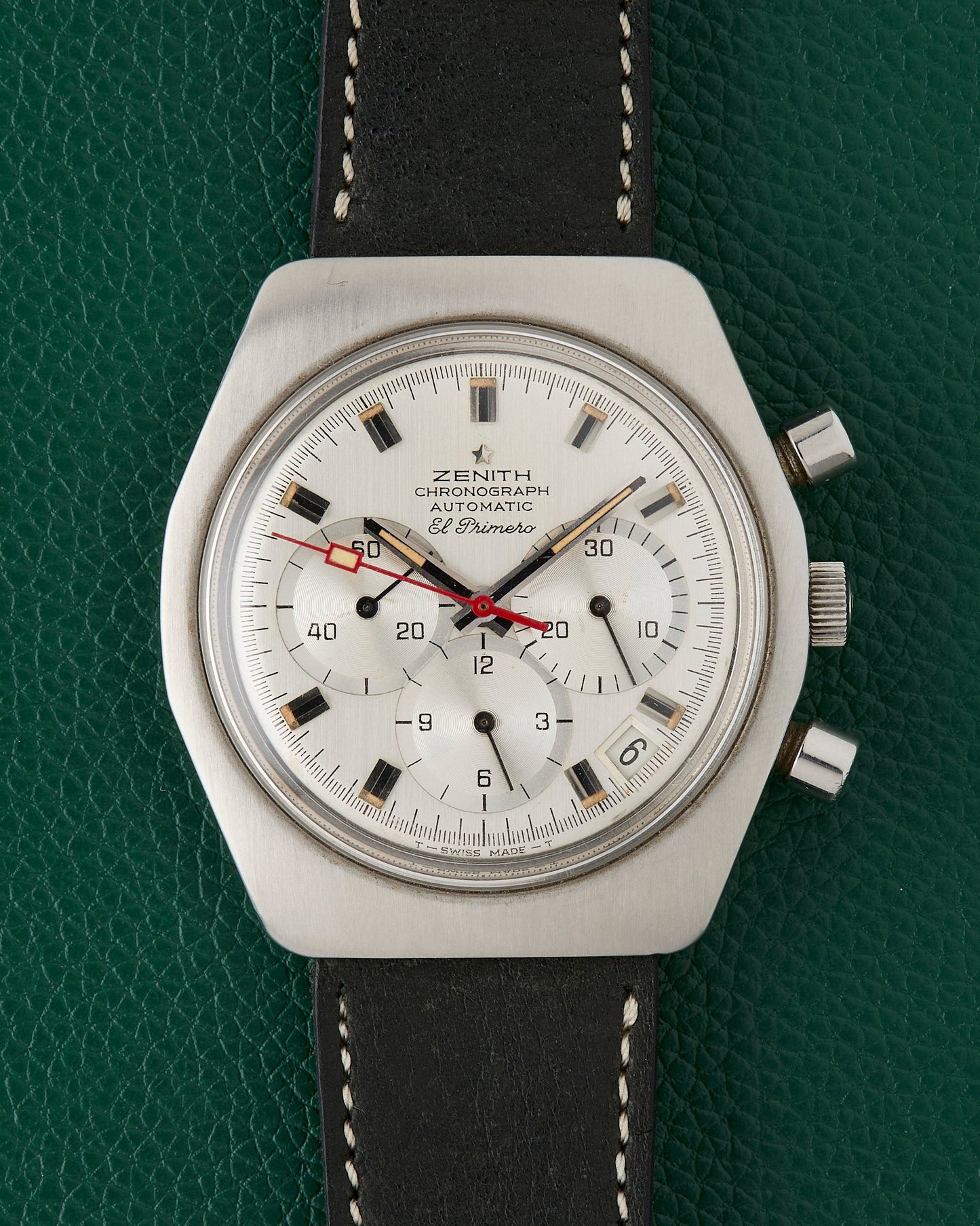 Zenith A787 El Primero Vintage Pebble Chronograph 1970s