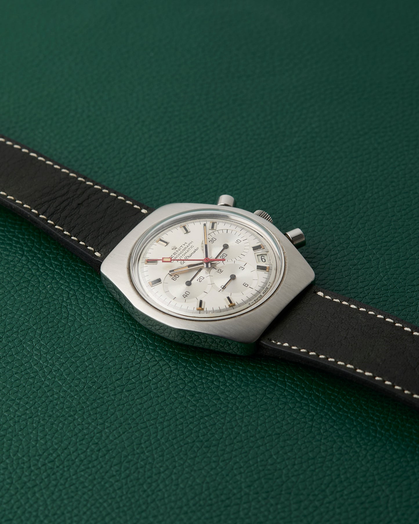 Zenith A787 El Primero Vintage Pebble Chronograph 1970s