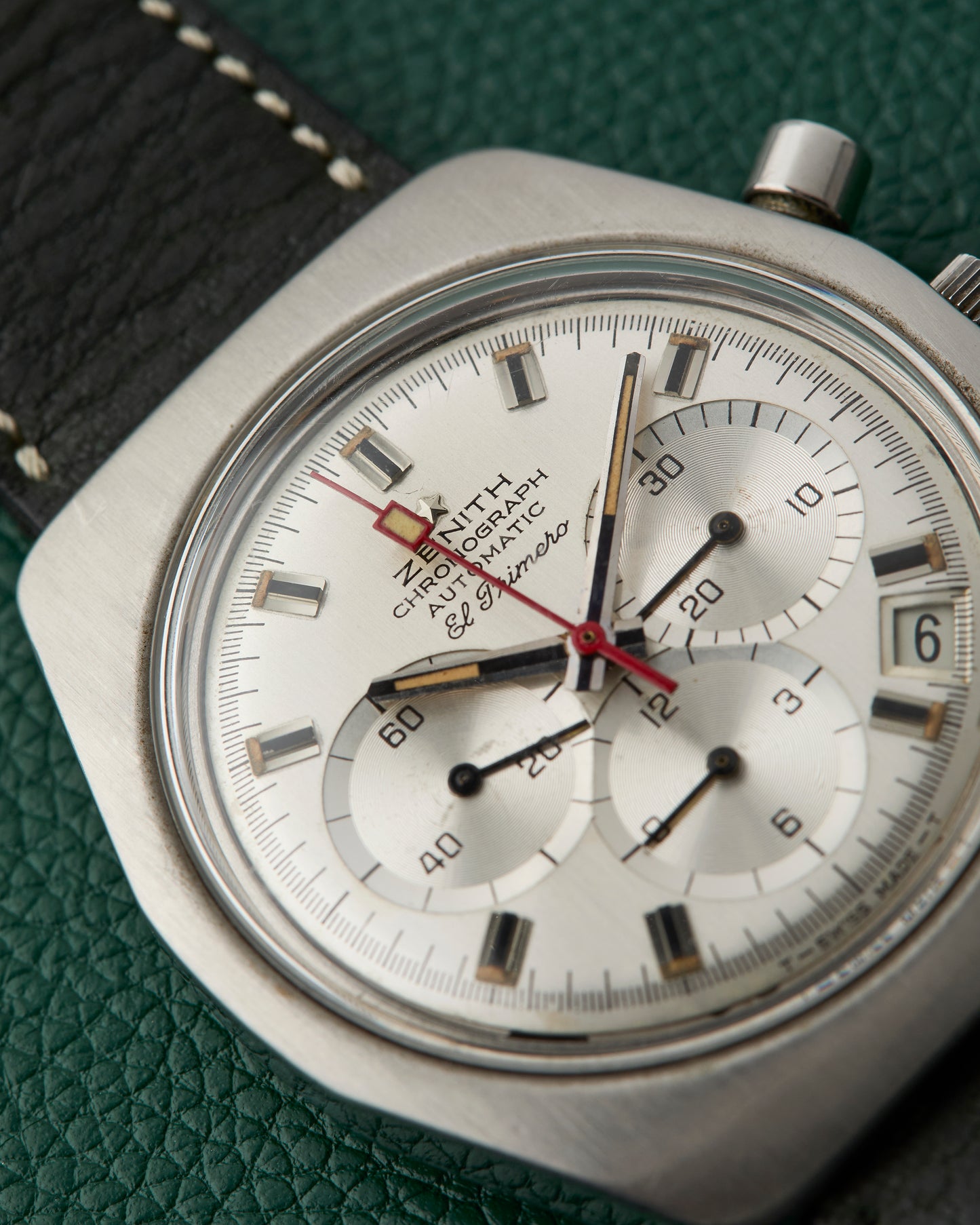 Zenith A787 El Primero Vintage Pebble Chronograph 1970s