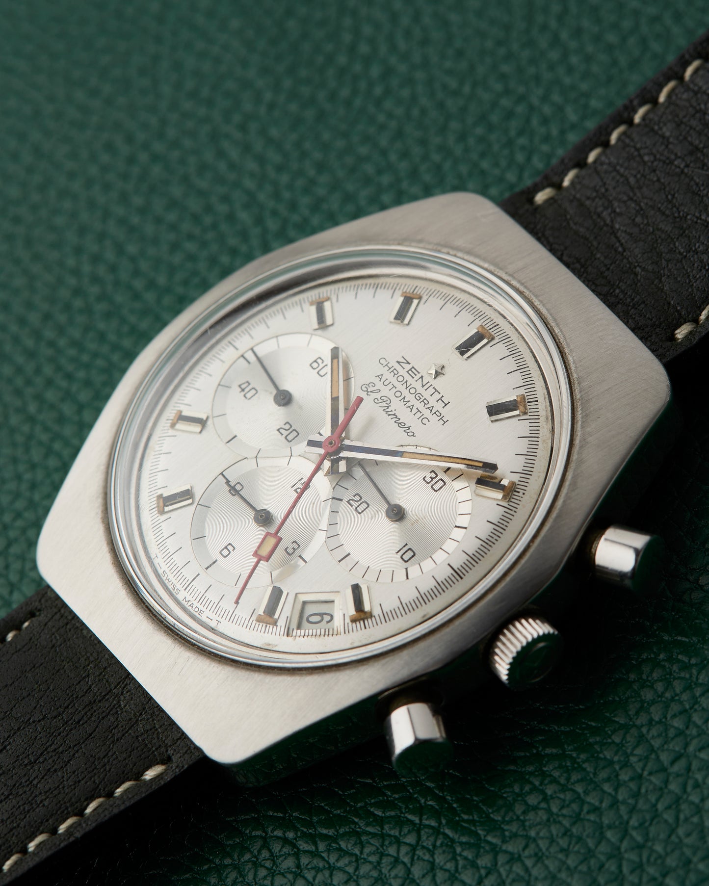 Zenith A787 El Primero Vintage Pebble Chronograph 1970s