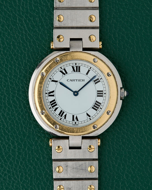 Cartier Santos Ronde Vendome Ref. 8191 Stainless Steel & 18K Gold 32mm