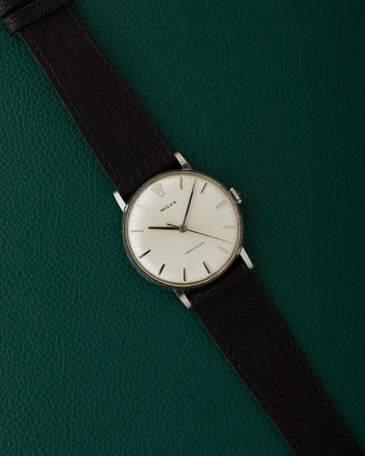 Rolex Precision 9829 Steel Vintage Dress Watch 1966