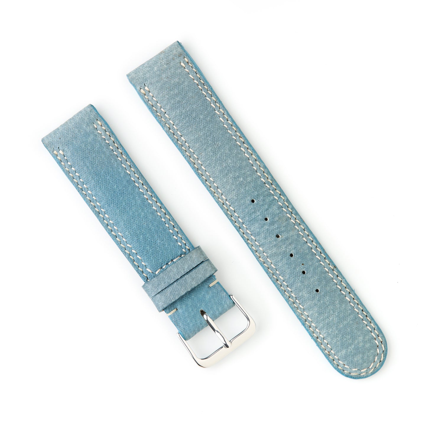 Hatchling Straps Vintage Inspired Light Blue 19mm