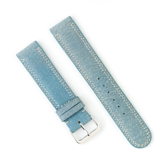 Hatchling Straps Vintage Inspired Light Blue 19mm