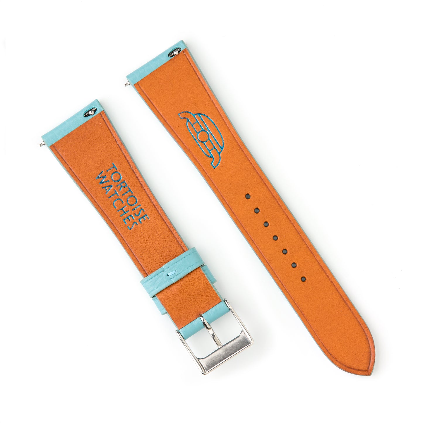 Tortoise Watches Light Blue 20mm