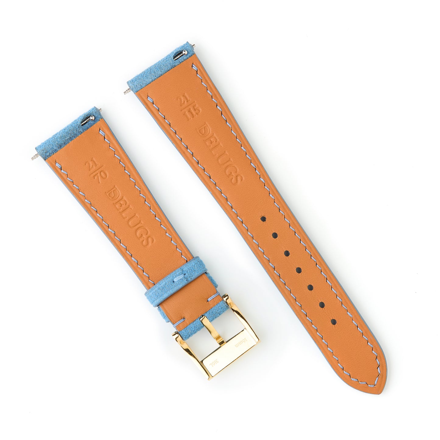 Delugs Signature Strap Light Blue 21mm