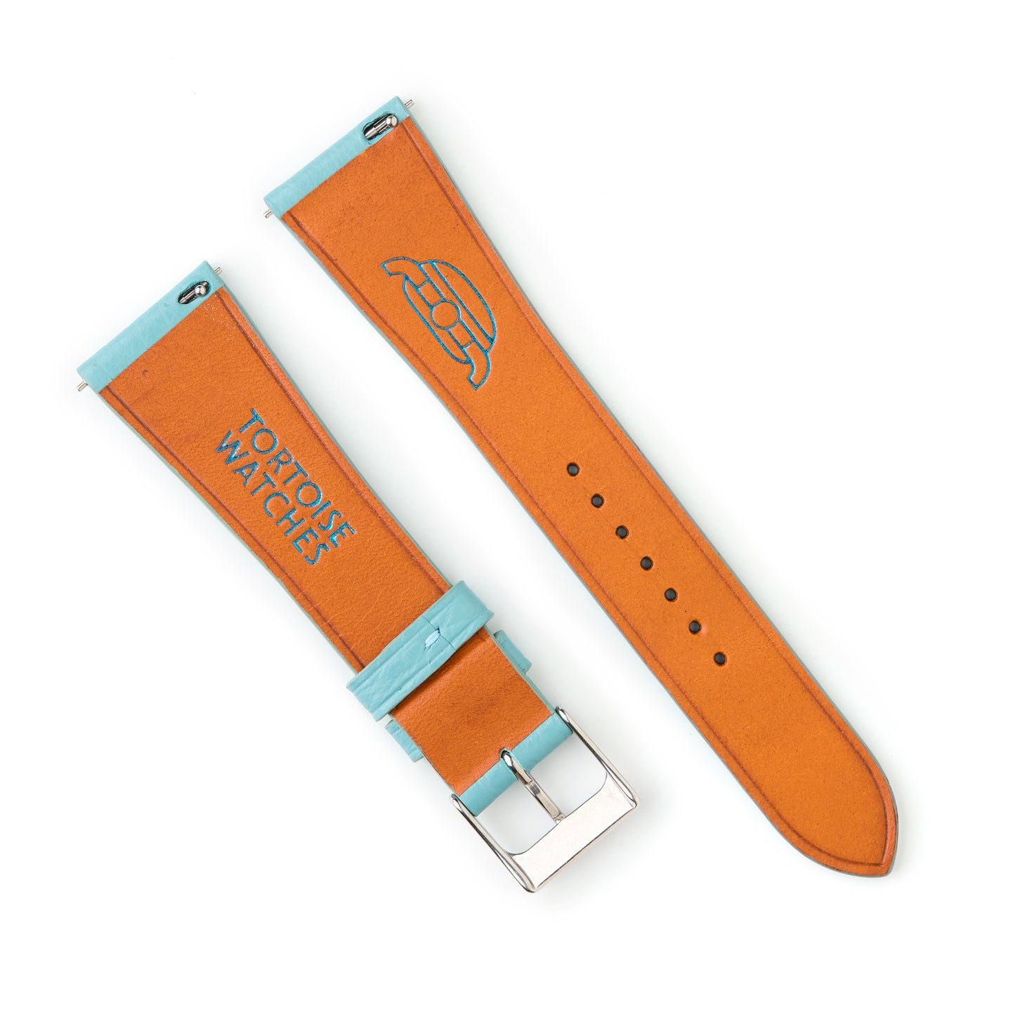 Tortoise Watches Light Blue 21mm