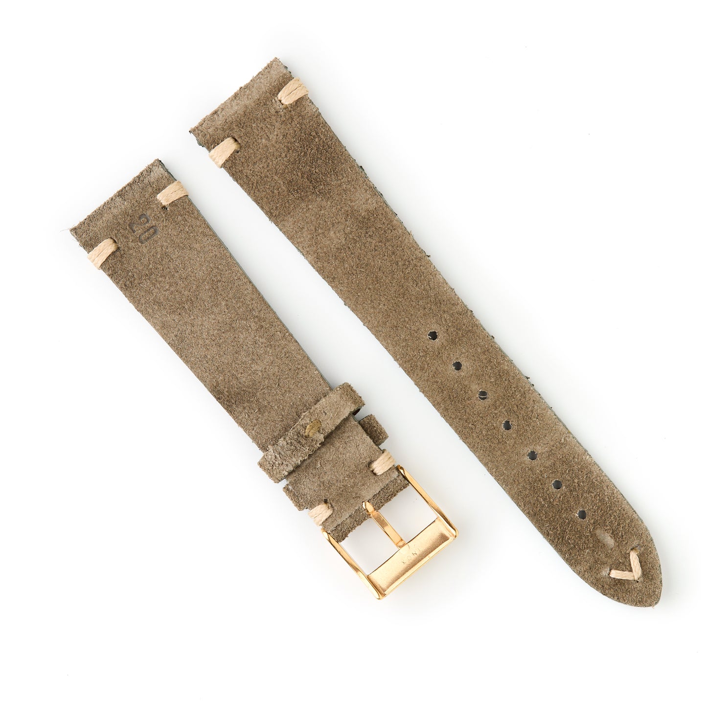 Hatchling Straps Vintage Inspired Grey Green 20mm