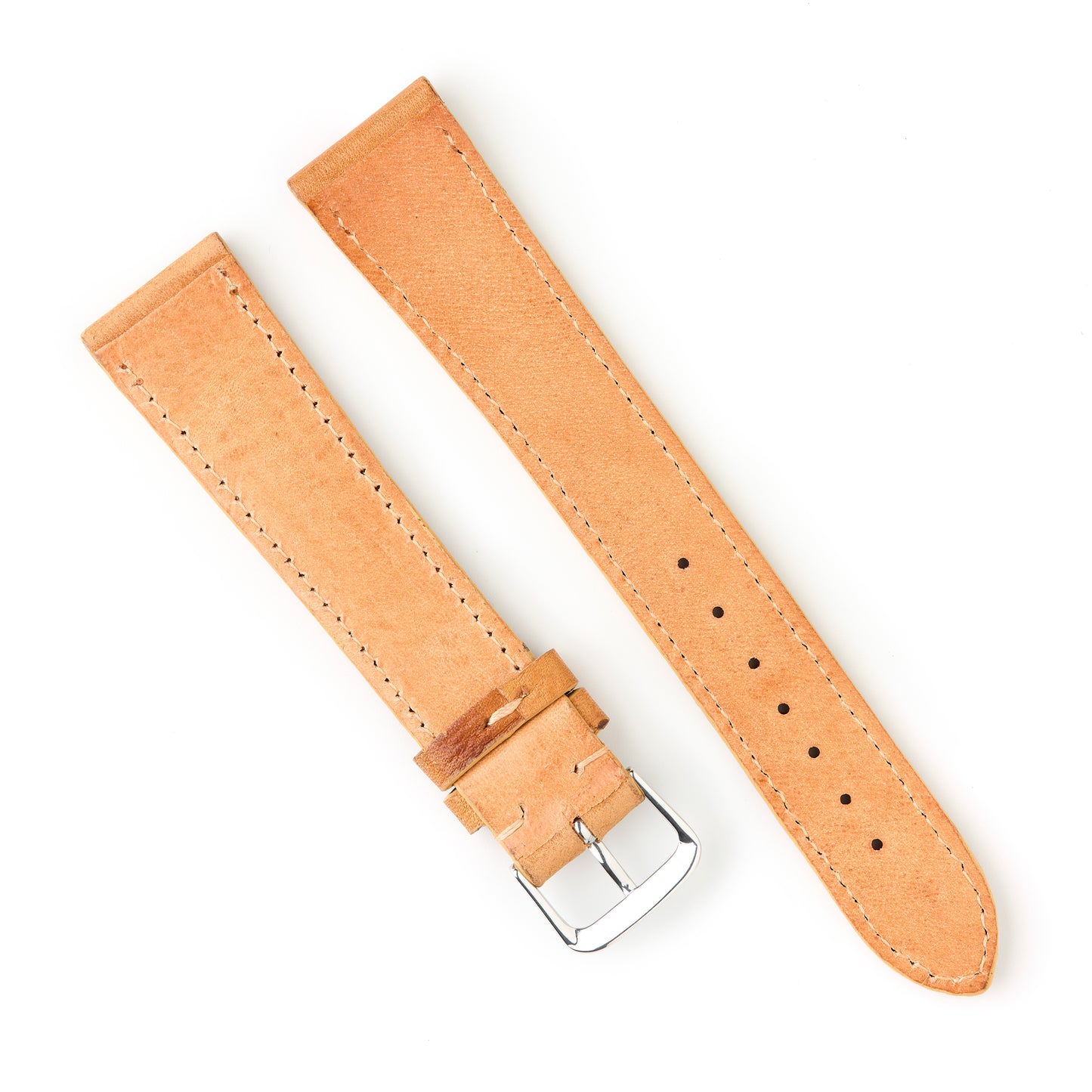 Hatchling Straps Vintage Inspired Brown 20mm-Long