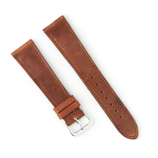 Hatchling Straps Vintage Inspired Brown 20mm
