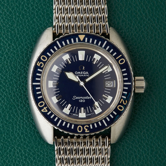 Omega Seamaster 120 Ref. 166.073 Deep Blue Vintage 1972