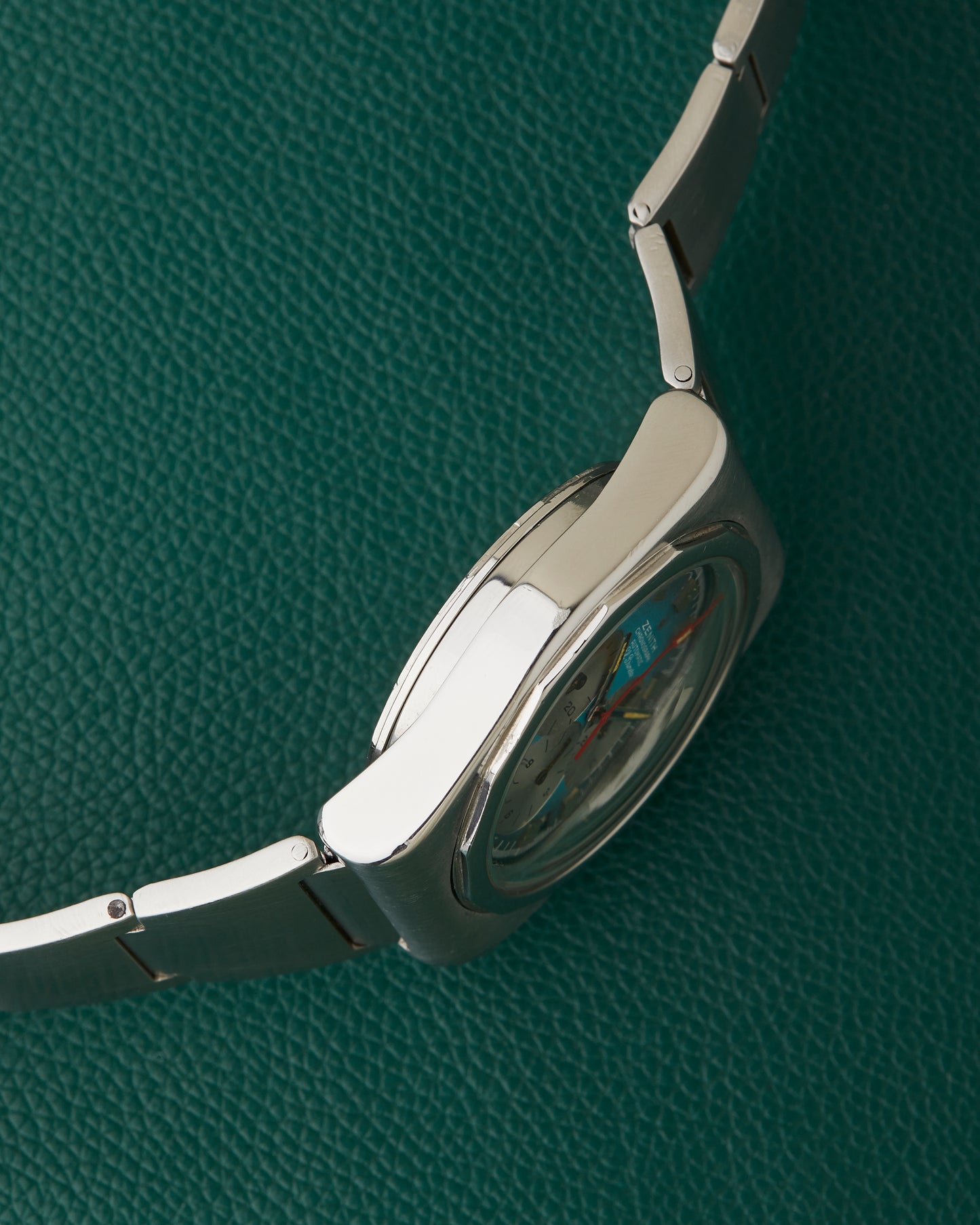 Zenith A782 Turquoise El Primero Vintage Lobster Bracelet
